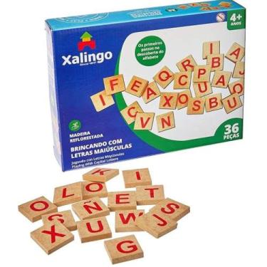 Imagem de Brinquedo Jogo Brincando Com As Letras Xalingo  