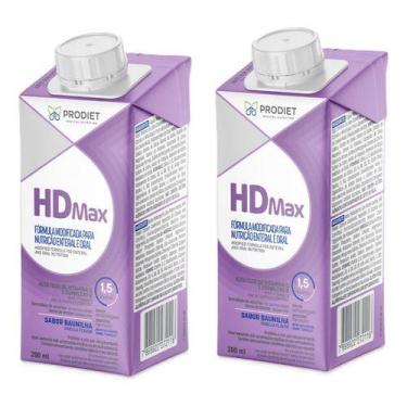 Imagem de Kit 2 Un Hdmax 200ml Dieta Enteral Sabor Baunilha Prodiet