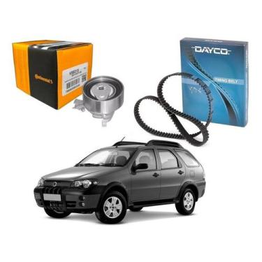 Imagem de Kit Correia Dentada Tensor Palio Adventure 1.8 2005 A 2010 - Dayco
