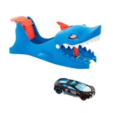 Imagem de Hot Wheels Pista Lançador De Tubarão GVF43 - Mattel - Algazarra