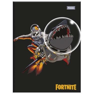 Imagem de Caderno Brochura Fortnite 80 Folhas Foroni