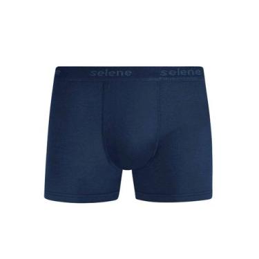 Imagem de Cueca boxer selene 11010-001, M, Azul marinho