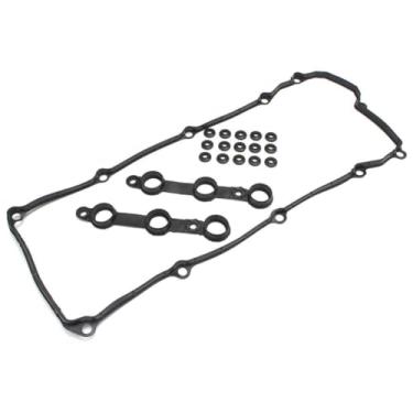 Imagem de Conjunto de vedação da tampa da válvula do motor Ensun + 15 ilhós para BMW E36 E39 Z3 M52 S52 Substituição # 11129070532