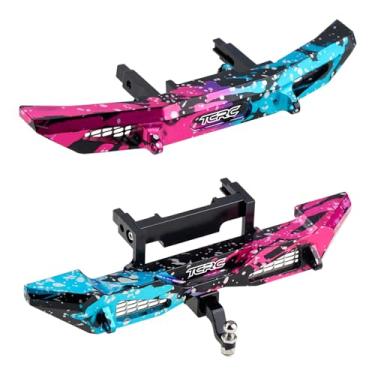 Imagem de TCRC Splash Anodizing Aluminum Front and Rear Bumpers set for TRX4M Bronco 1/18 RC Crawler Car Upgrade Parts
