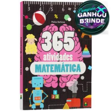 Imagem de Livro 365 Atividades Matemática  Mailza Barbosa Crianças Filhos Brasil