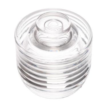 Imagem de Manteigueira francesa de vidro colmeia 9,5cm x 9,5cm x 8cm - LYOR