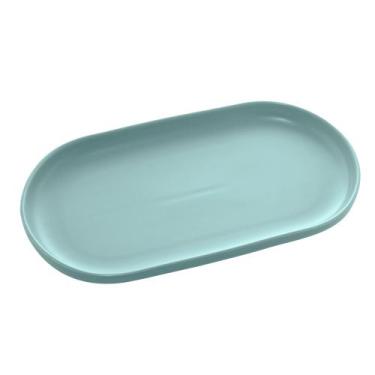 Imagem de Travessa Porcelana Oval Nordica Menta Matt 30x17x3cm - Bon Gourmet