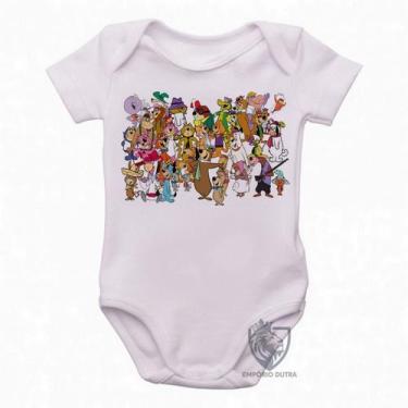 Imagem de body nenê criança roupa bebê   Hanna Barbera personagens II - Empório 