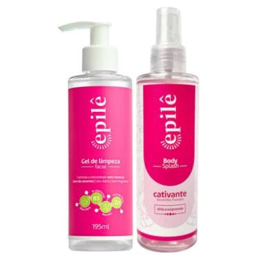 Imagem de Kit Rugól Epilê Body Spray 195ml +gel De Lipeza Facial 195ml - Rugol