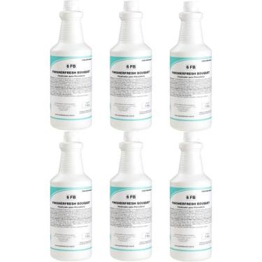 Imagem de Kit 6 Facilitador Passar Roupa Concentrado Finisherfresh Bouquet 1l Sp