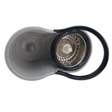 Imagem de Mop 360 Slim Com Centrifuga de Metal 9L Preto - Caza Clean - Kaza Clea