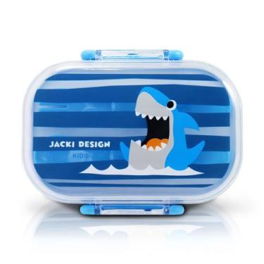 Imagem de Pote p/ Lanche de 2 Andares Infantil 400ml Jacki Design - Pimpolho Azu
