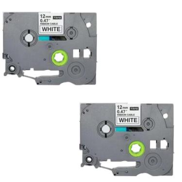 Imagem de 2 Fitas para Fios Tze-FX 231 Compatível P/ Rotulador Brother - Masterp