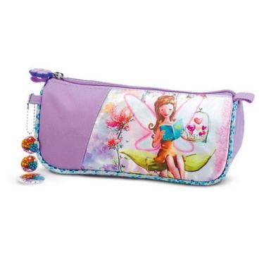 Imagem de Estojo Necessaire LS Flower Fairy EE1150 com pingente em Madre-Pérola 
