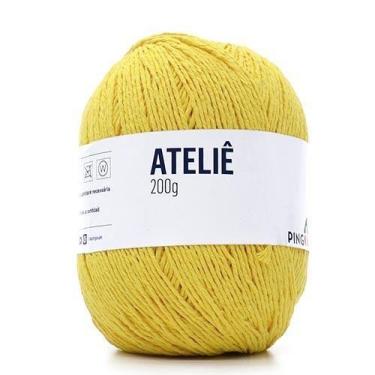 Imagem de Barbante Ateliê 200g - Pingouin, 1286 AMARELO PLUS