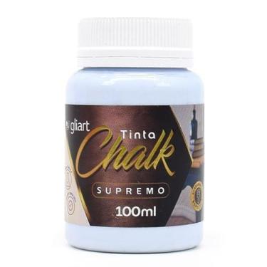 Imagem de Tinta Chalk Supremo Gliart 100ml, AZUL FOLK