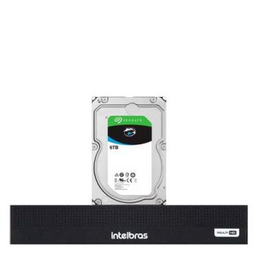 Imagem de Dvr Intelbras Mhdx 1008-C 08 Canais Com Hd 6TB
