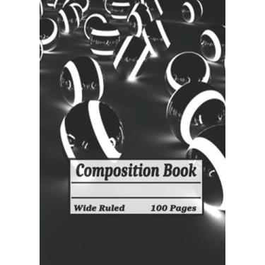 Imagem de Abstract Composition Notebook: Сute Abstract Composition Notebook Wide Ruled Hardcover Paper Notebook Journal | Blank Wide Lined Workbook for Girls, ... Kids, Teens, Students (Composition Notebooks)