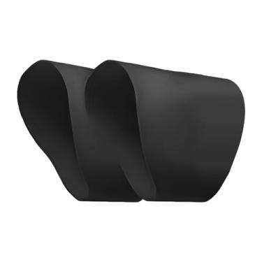 Imagem de Deevoka Faixas de renda de futebol, capas de renda de chuteira de futebol, capas de cadarço de silicone flexíveis para treinamento de jogos para adultos, Preto