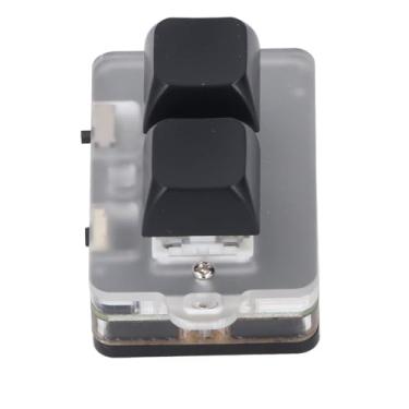 Imagem de Teclado de Programação de 2 Teclas Com Luz RGB, Interruptor Azul, Conexão Tipo C, ótimo, para, Compatível Com Cabo USB C e BT, Simplificando As Funções das Teclas Em um Toque