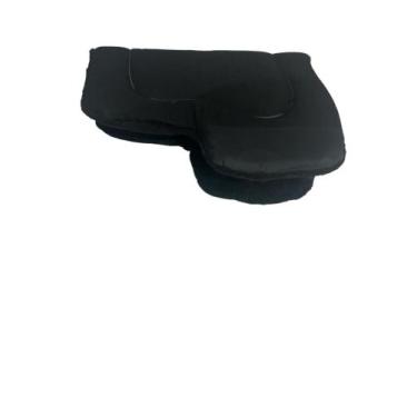 Imagem de Baixeiro Manta Borboleta Cavalo Forro Pelúcia - SELARIA FORTE, Preto