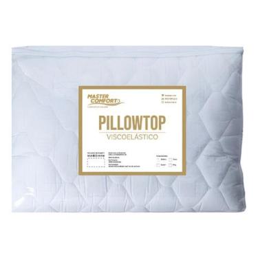 Imagem de Pillow Top Queen Espuma Da Nasa 6cm Viscoelástico Gel Sense - Master C