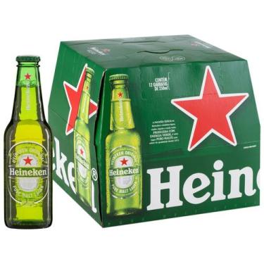 Imagem de Cerveja Heineken Puro Malte Lager Pilsen - 12 Unidades Garrafa 250ml C