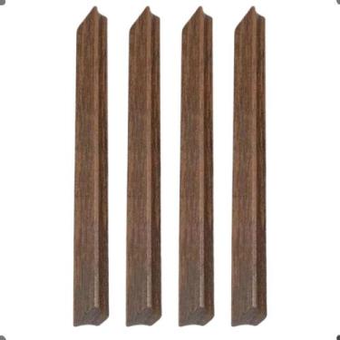 Imagem de Kit 4 Puxador Armario Multiuso Combate - Amélia Móveis, Freijó
