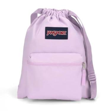 Imagem de Mochila JanSport Draw Sack Pastel Lilac Tamanho 14L