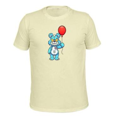 Imagem de Camiseta Plus Size 100% Algodão Malha 30.1 Estampada Coelho Bexiga - S