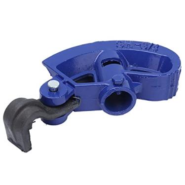 Imagem de Ferramenta Manual de Dobra de Tubo Dobrador de Tubo Akozon, Dobrador de Mão de Conduíte de Aço C45 Galvanizado de 3/4 pol. para 1/2 pol? 3/4 pol. - Azul