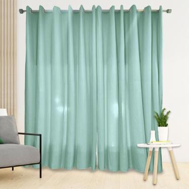 Imagem de Cortina Manu Sala e Quarto 4,00 x 2,50 Várias Cores - DH Enxovais, Tif