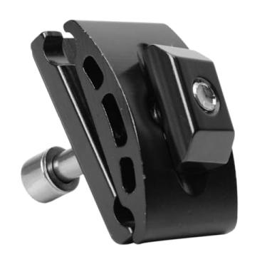 Imagem de oshhni Bicicleta SeedPost Cramp Head Selddle Pipe Head Connector para reparar Bike Mountain Bike Portátil Cabeça, Preto