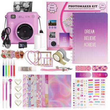 Imagem de Kit Photomaker Incrível câmera de impressão instantânea com diário - F