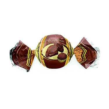 Imagem de 100 Embalagens Trufa/Bombom 15X16Cm Sabor Delicia Brigadeiro