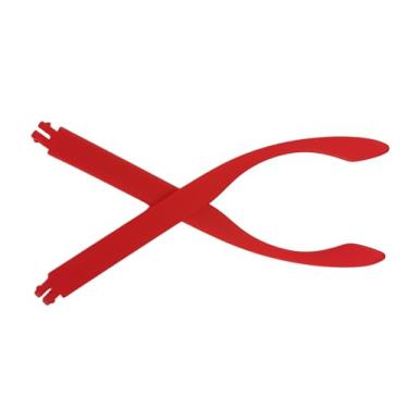 Imagem de Caulo Armação de óculos de sol de vidro Oakley Holbrook OO9102 OO9417 OO9244, Vermelho fosco, 135mm