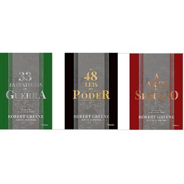 Imagem de Kit 3 Livros Robert Greene 33 Estratat Sedução 48 Leis Poder