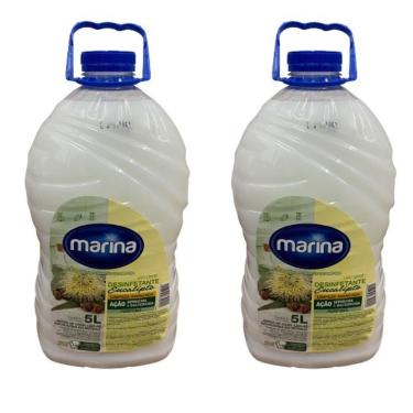 Imagem de Desinfetante Uso Geral Marina Eucalipto - Kit c/2 unids 5L cada