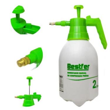 Imagem de Pulverizador Borrifador Manual de Pressão 2L Bester Jardim e Plantas -