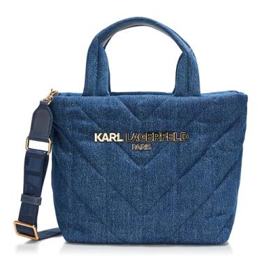 Imagem de KARL LAGERFELD Bolsa feminina Paris Voyage, Jeans lavado, One Size