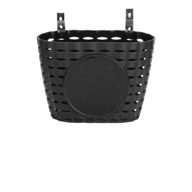 Imagem de Cesta de Bicicleta, Engrossar Acessórios de Bicicleta de Plástico Cesta de Bicicleta Frente Pendurado Cesta Saco de Armazenamento Acessório Preto