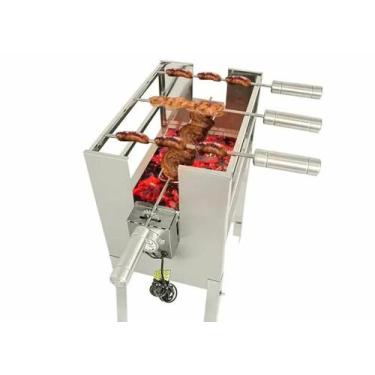 Imagem de Churrasqueira inox com espeto giratorio 220v INFINITYGRILL - infinity 