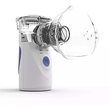 Imagem de Nebulizador Portátil Mini, Recarregável, Bivolt 110v/220v, Branco