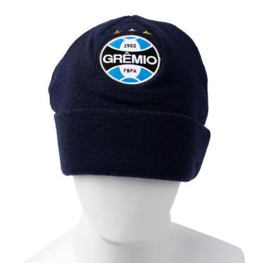 Imagem de Gorro Masculino Lotus Grêmio Tricot Marinho-Masculino
