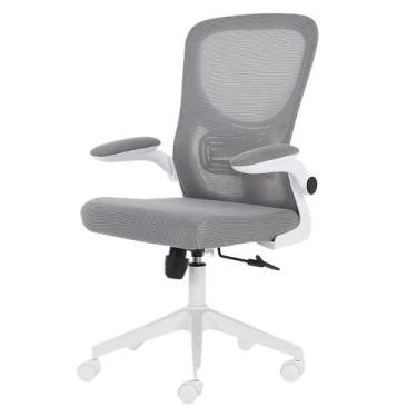 Imagem de Cadeira Escritório Giratória Diretor ANM207D Anima Tela em Poliéster C