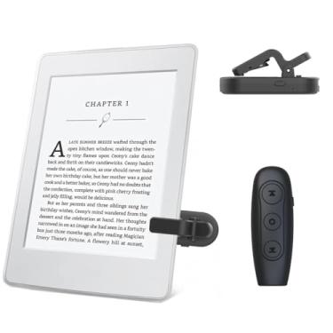 Imagem de Virador de página para Kindle, controle remoto RF, controle remoto, clicker Paperwhite Oasis Kobo eReaders acessórios Kindle, tirando fotos, gravação de vídeo, disparadores remotos para iPhone ou