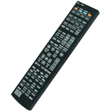 Imagem de Controle remoto de substituição RAV501 ZF26990 Comandante compatível com receptor A/V Yamaha HTR-6066 RX-V675BL RX-A730BL TSR-6750 RX-V675 RX-A730