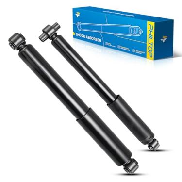 Imagem de PHILTOP Conjunto de amortecedores traseiros completos, amortecedores compatíveis com Grand Caravan 1995-2007, 1995-2007 Town & Country, 1995-2007 Caravan, 1995-2003 Voyager, 1995-2000 Grand Voyager,