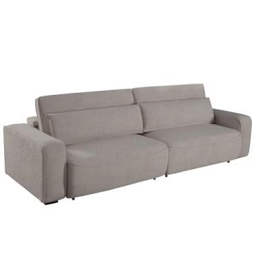 Imagem de Sofá Estofado Gralha Azul Servia 9235 3 Lugares 94x230x110cm