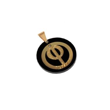 Imagem de Pingente Psicologia Psicologa Curso Profissão Folheado 18k